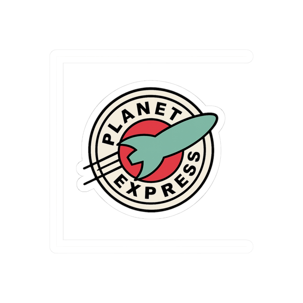 Planet Express Rocket Ship Sticker - Official stickers merchandise