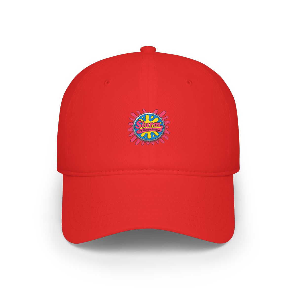 A gold coloured bottle with a Hat - Official hats merchandise