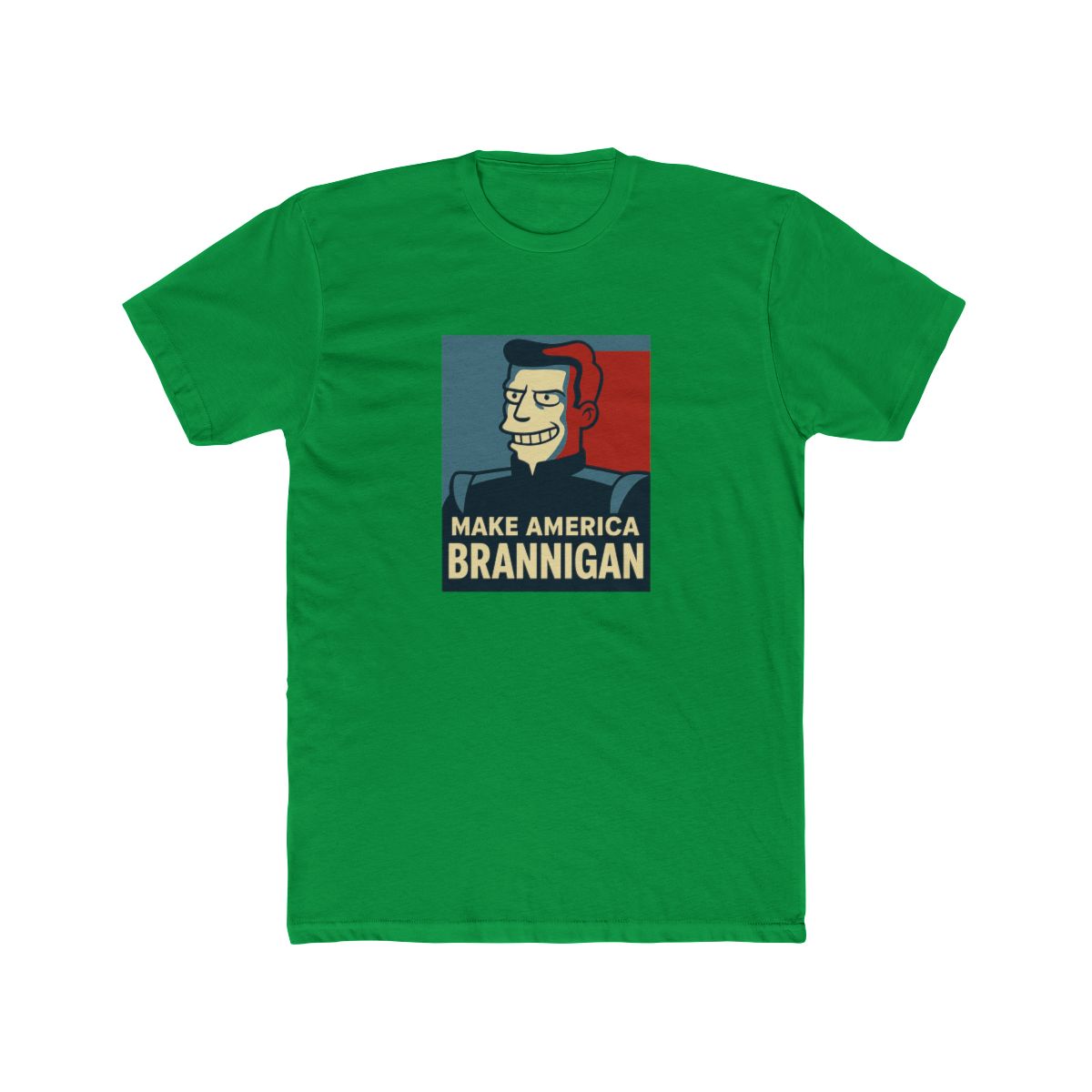 Make America Brannigan Futurama T-Shirt - alternate angle 3, merchandise