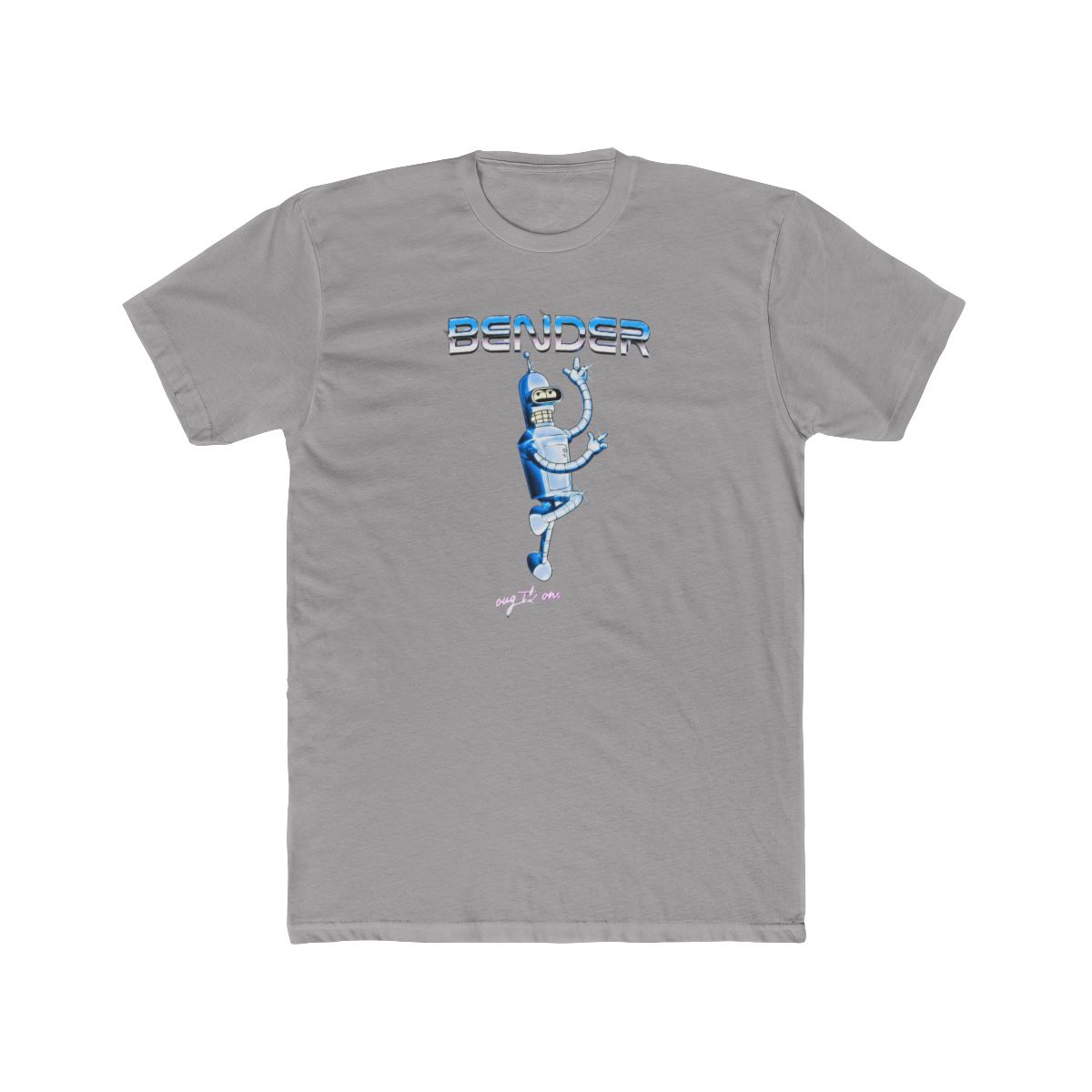 Quick View for Futurama Bender Chrome Portrait T Shirt - BoxLunch Exclusive - Official t-shirts merchandise