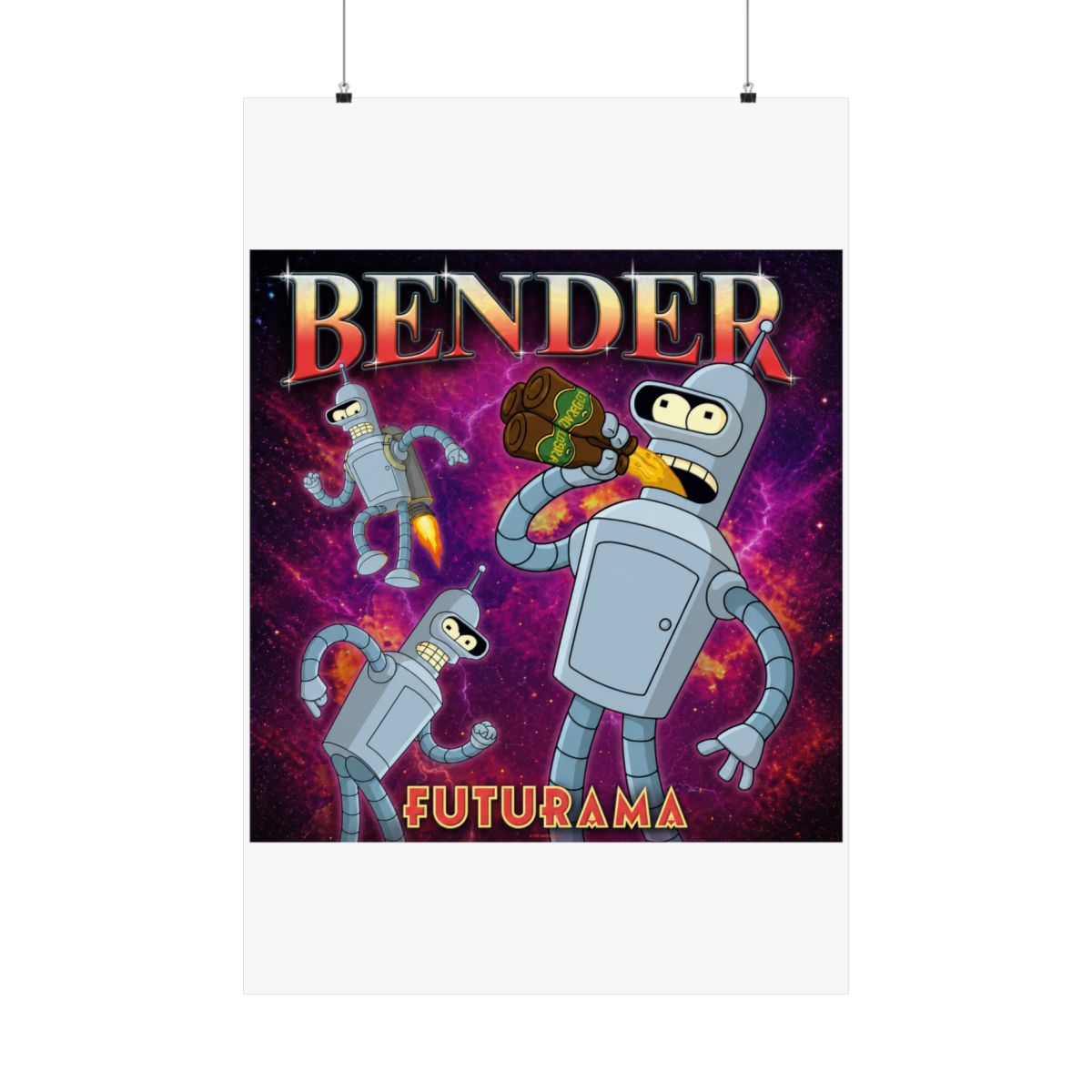 Futurama Poster Bender Heartthrob - Official Posters & Wall Art merchandise