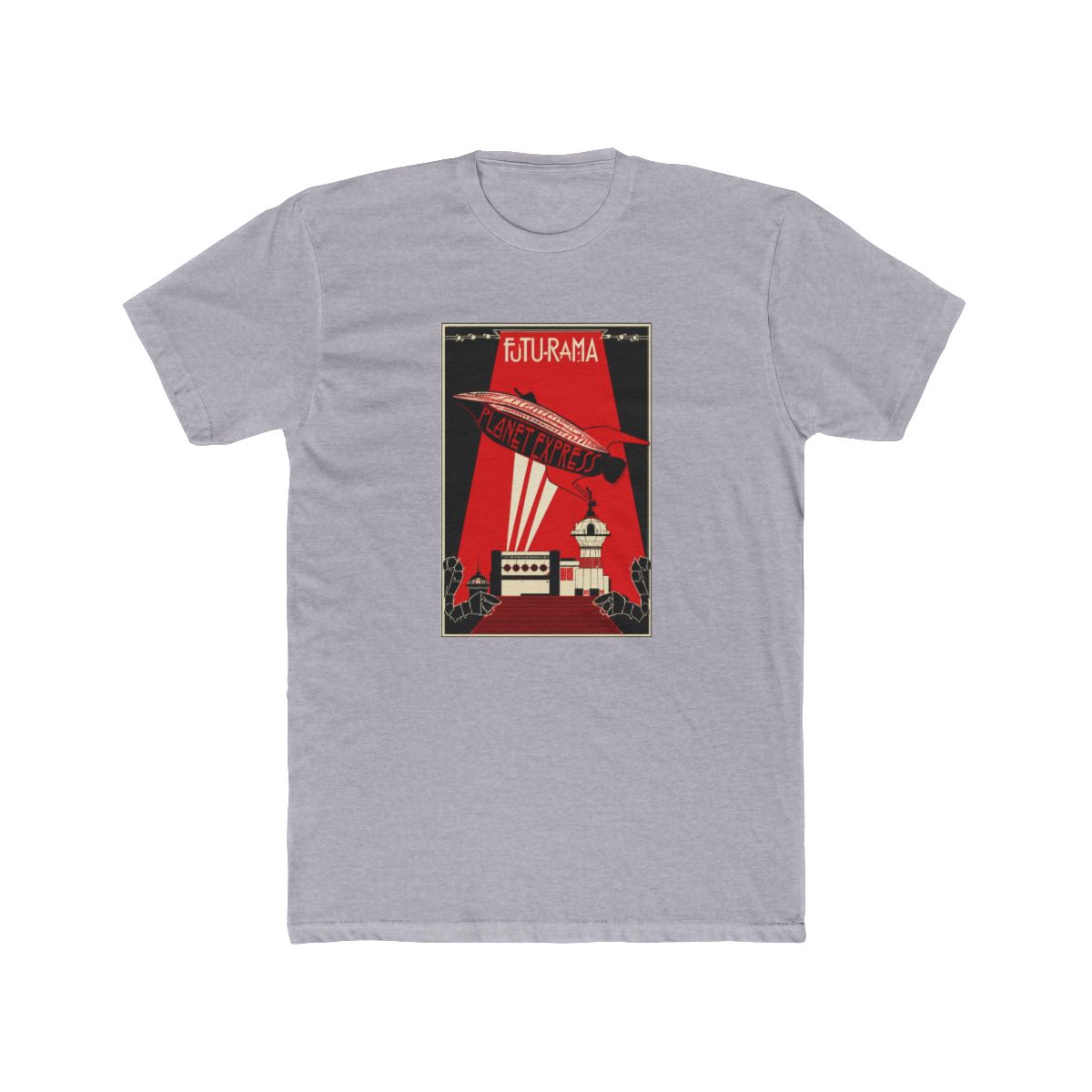 Futurama Mothership Baseball T Shirt - Official t-shirts merchandise