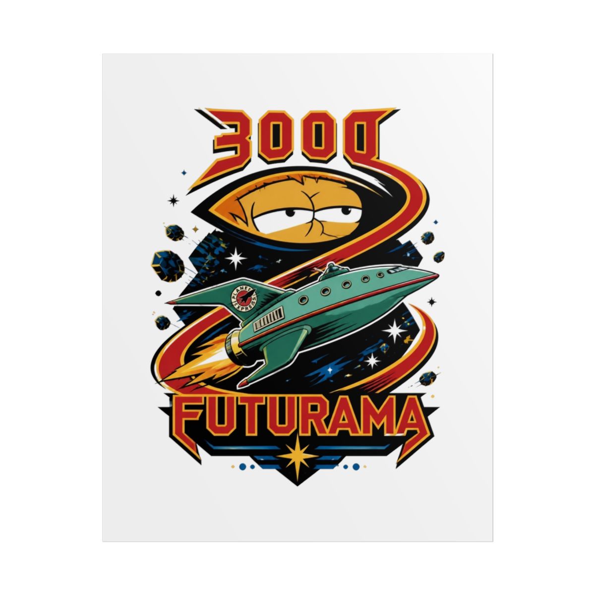 Futurama "Not Sure If" Poster