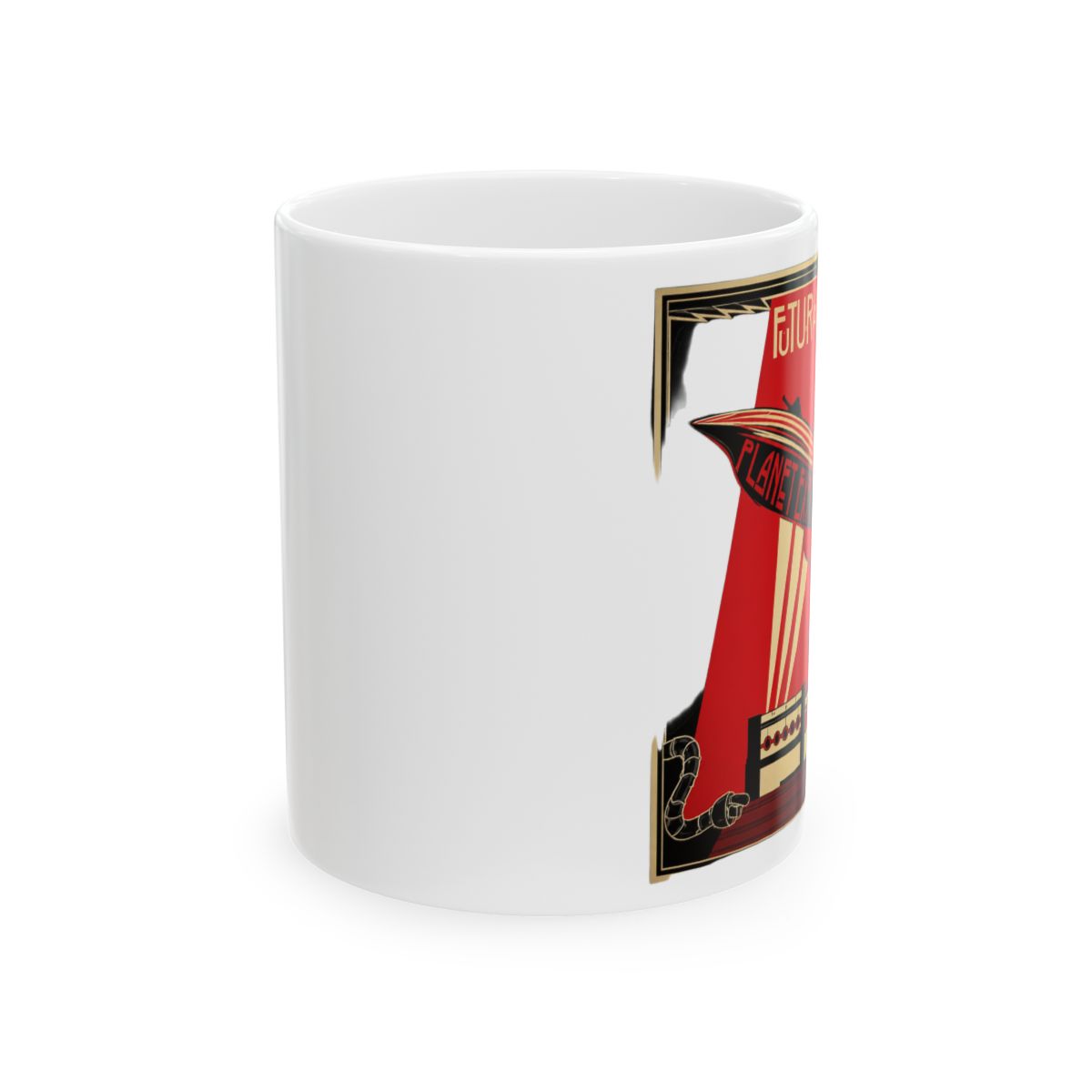 Funny Mugs on a Mug Ceramic Mug | Meta Coffee Lover Gift - Official mugs merchandise