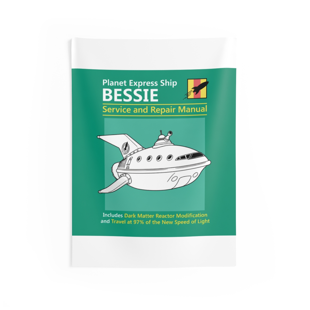 Bessie Service and Repair Manual Tapestry - Official TV Show merchandise
