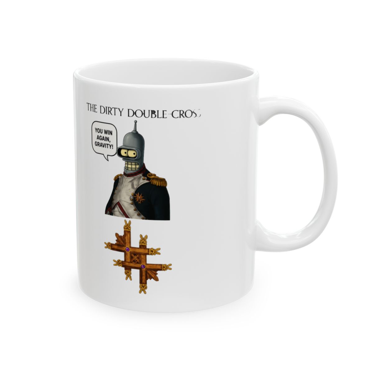 Funny Mugs Design Ceramic Mug - Meta Coffee Pun Gift - Official mugs merchandise