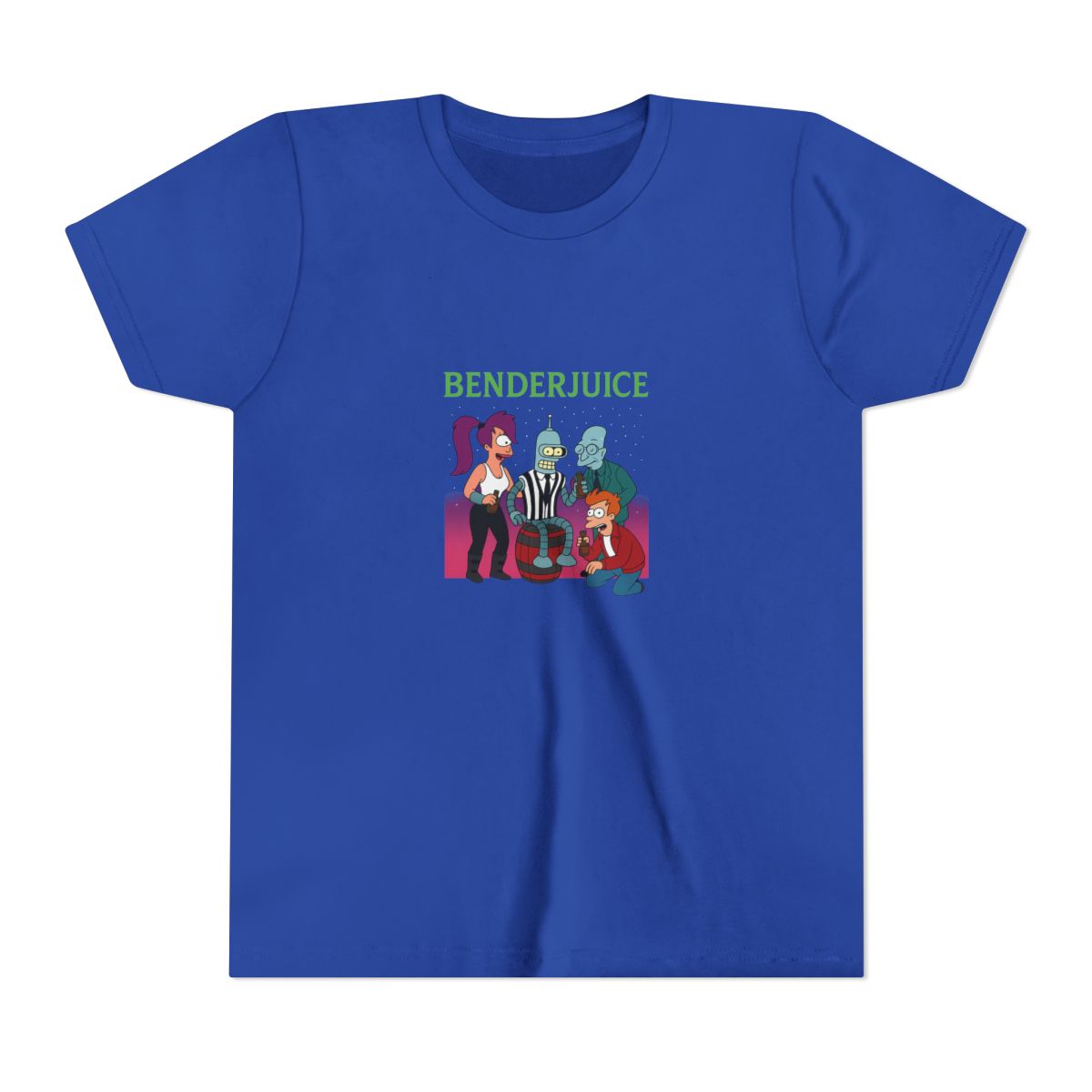Futurama "BENDERJUICE" Kids Tee - alternate angle 4, merchandise