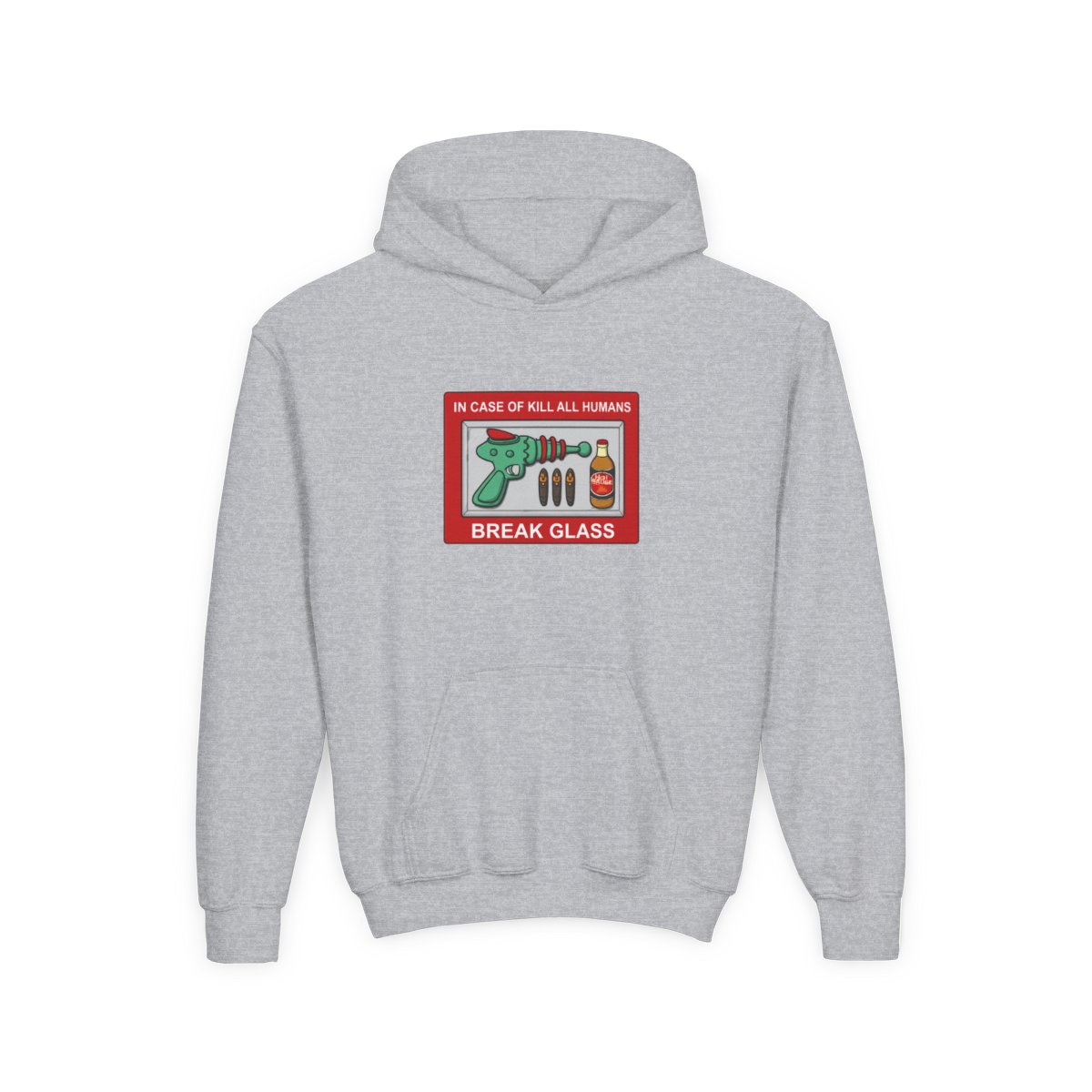 In case of Kill all Humans Kids Hoodie