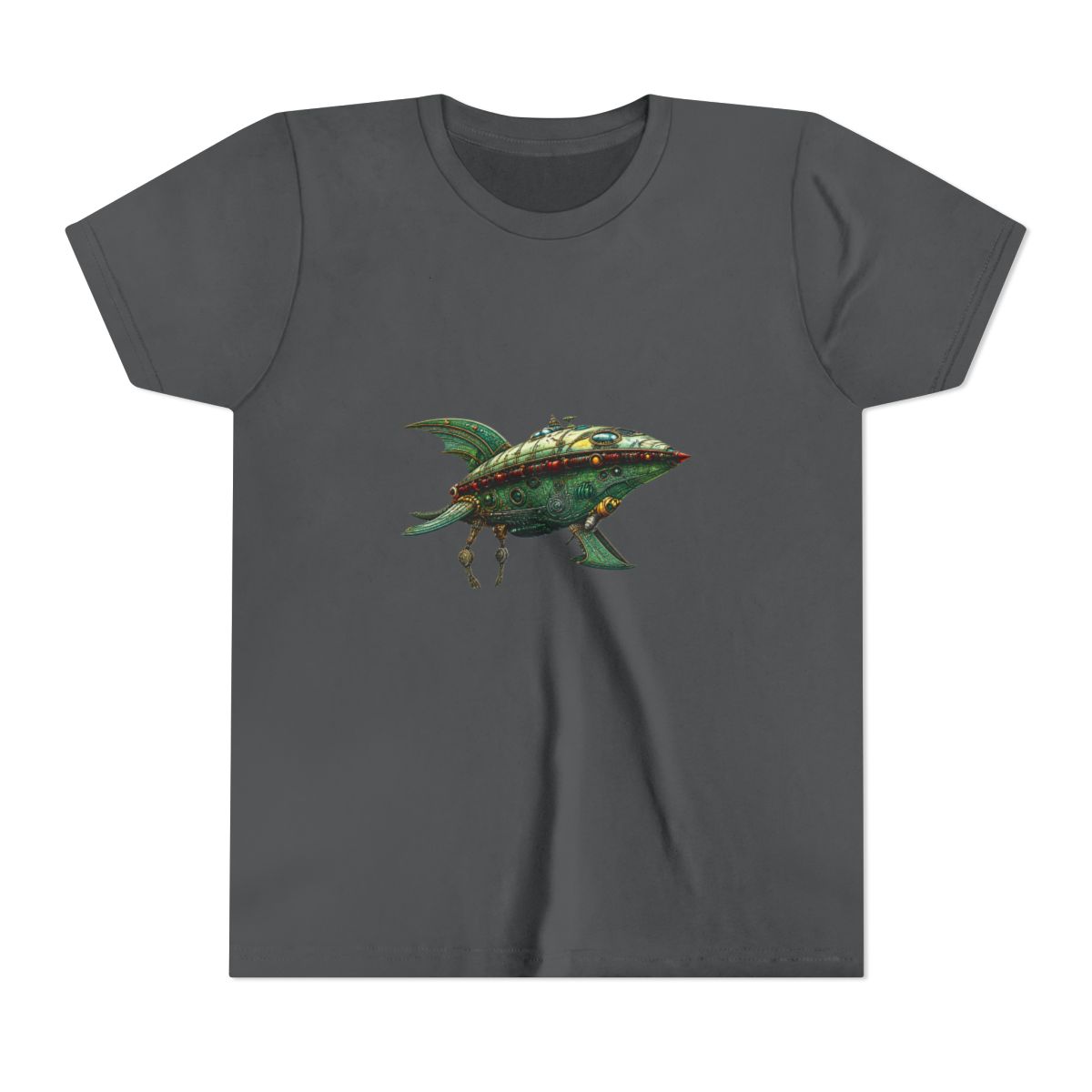Planet Express and Leela Baseball Kids T Shirt - alternate angle 4, merchandise